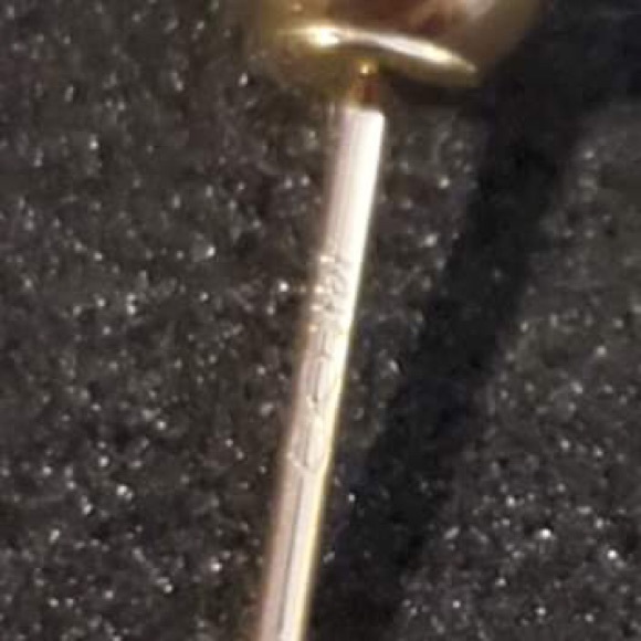 14K Solid Gold Moricci Ball Stud Earrings 4MM - Picture 3 of 3